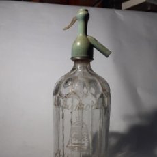 Otras Botellas y Bebidas Antiguas de colección: SIFÓN LA CAMPANA DE MADRID. Lote 233908710