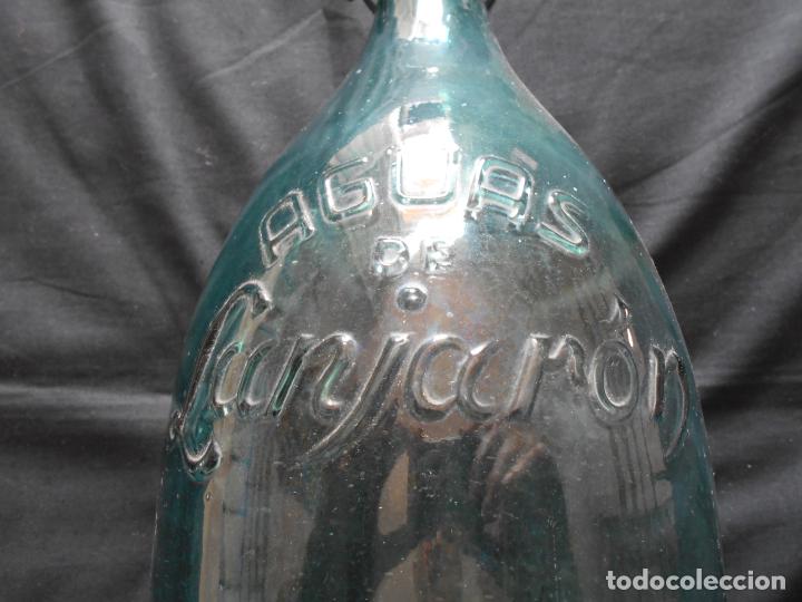 gran botella de cristal antigua de agua de lanj - Compra venta en  todocoleccion