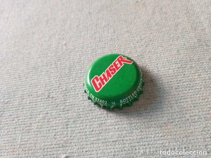 Otras botellas y bebidas antiguas de colecci&oacute;n: Chapa Bebida Chaser (E) - Foto 1