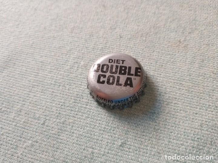 Otras botellas y bebidas antiguas de colecci&oacute;n: Chapa Double Cola Diet (E) - Foto 1