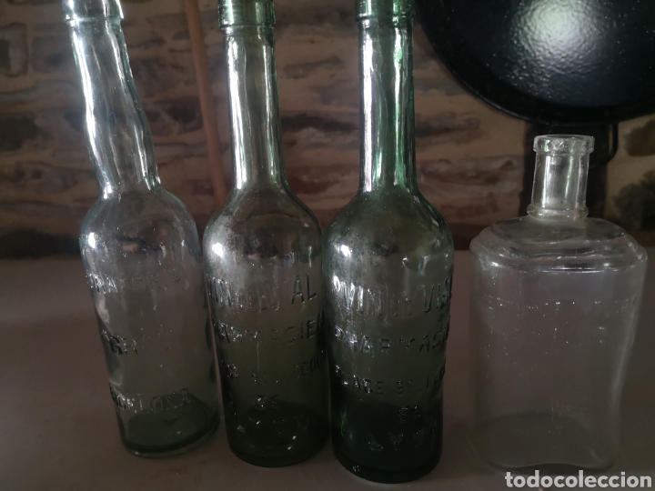 Otras botellas y bebidas antiguas de colecci&oacute;n: Varias botellas - Foto 1
