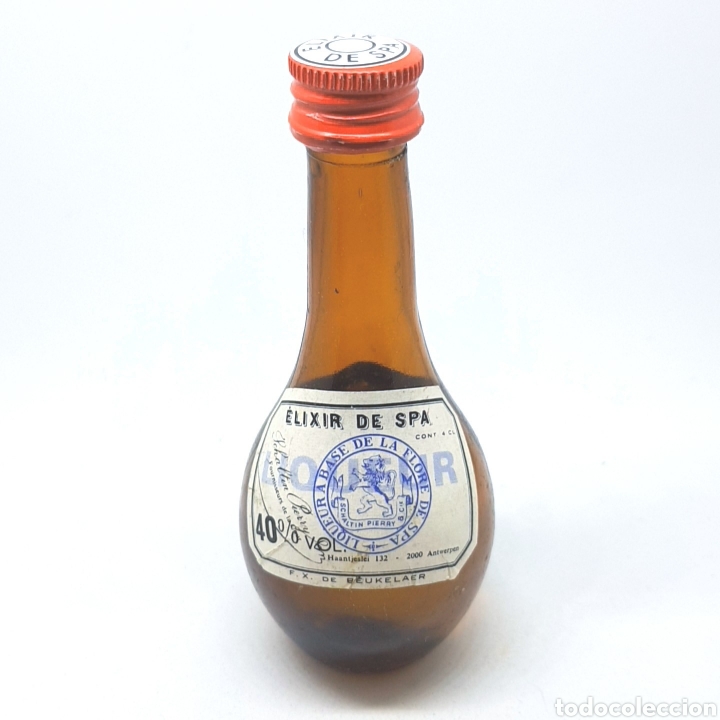 Otras botellas y bebidas antiguas de colecci&oacute;n: (WUR) BOTELL&Iacute;N: ELIXIR DE SPA - Foto 1