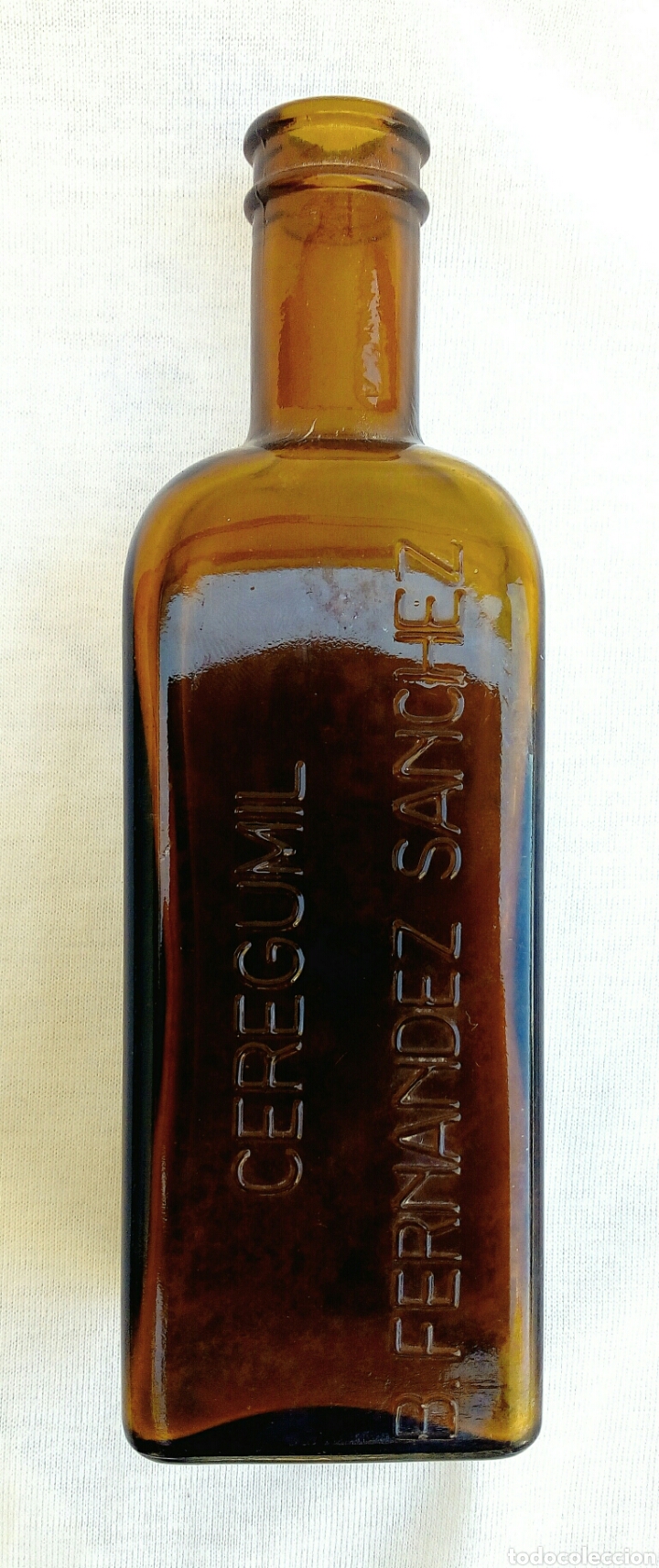 Otras botellas y bebidas antiguas de colecci&oacute;n: botella ceregumil - Foto 1