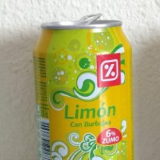 Otras Botellas y Bebidas Antiguas de colección: BOTE - LATA BEBIDA LIMON DIA % LIMON