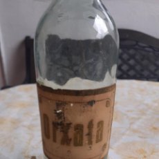 Otras Botellas y Bebidas Antiguas de colección: BOTELLA ANTIGUA HORCHATA