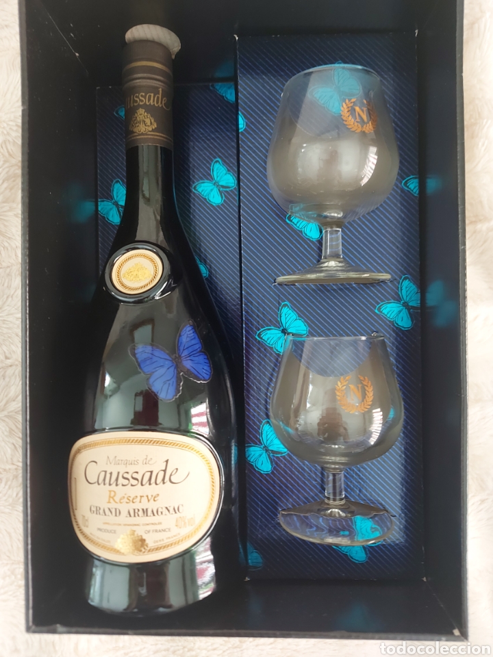 Collecting other Bottles and Drinks: Marques de Caussade R&eacute;serve Grand Armagnac