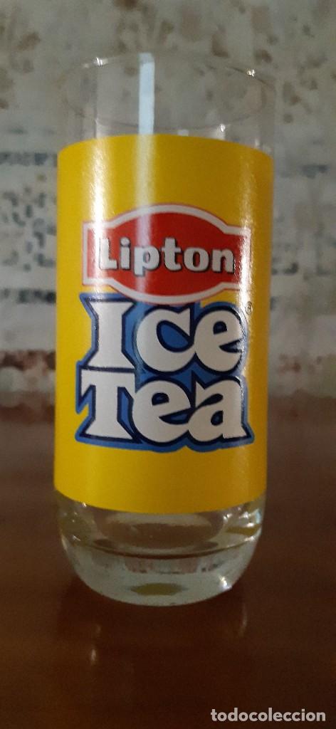 Otras botellas y bebidas antiguas de colecci&oacute;n: VASO LIPTON ICE TEA - Foto 5