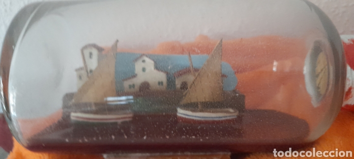 Otras botellas y bebidas antiguas de colecci&oacute;n: Botella con barco - Foto 4