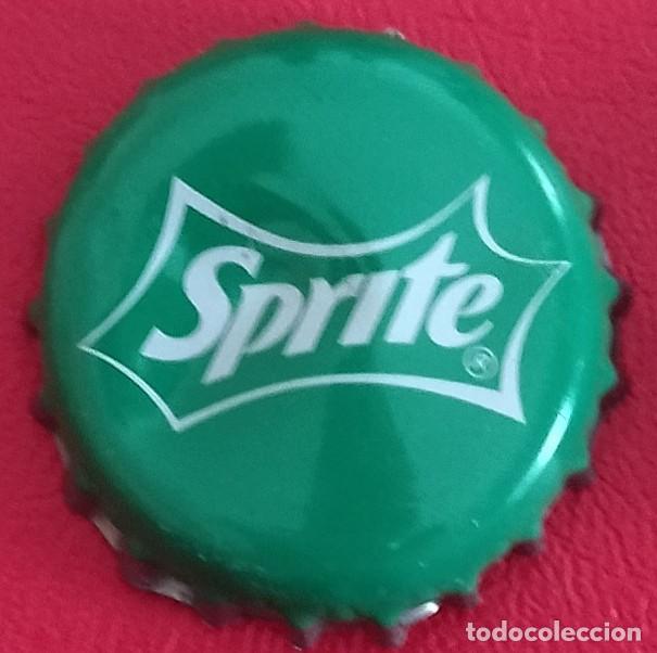 Otras botellas y bebidas antiguas de colecci&oacute;n: Chapa de refresco Spritte. - Foto 1