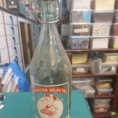 Otras Botellas y Bebidas Antiguas de colección: LA PITUSA GASEOSA GALICIA. Lote 346784358