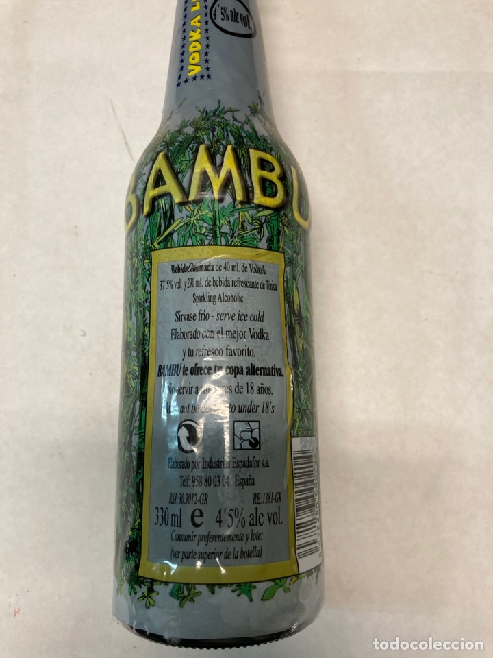 Otras botellas y bebidas antiguas de colecci&oacute;n: Bamb&uacute; - Foto 3
