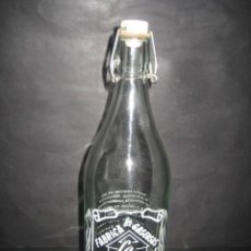 Otras Botellas y Bebidas Antiguas de colección: BOTELLA GASEOSA LA ALBORAYENSE