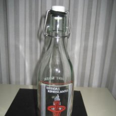 Otras Botellas y Bebidas Antiguas de colección: BOTELLA GASEOSA 1/2 LITRO. FUENTECLARA, PALENCIA