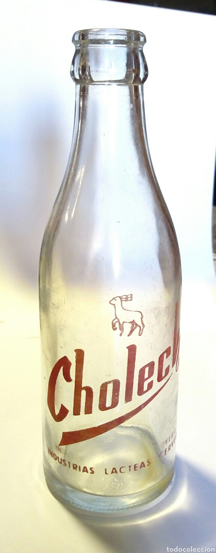 Otras botellas y bebidas antiguas de colecci&oacute;n: botella Choleck - Foto 1