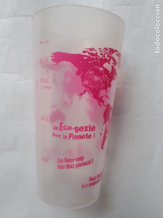Otras botellas y bebidas antiguas de colecci&oacute;n: VASO - ECOCUP - Foto 2