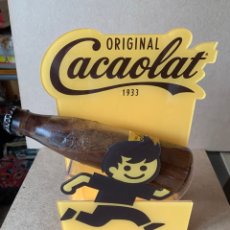 Otras Botellas y Bebidas Antiguas de colección: EXPOSITOR PUBLICIDAD DE CACAOLAT.