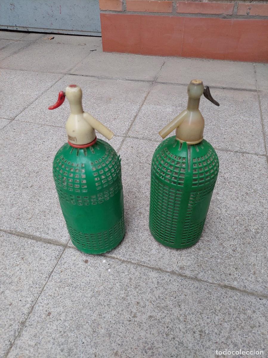 Otras botellas y bebidas antiguas de colecci&oacute;n: Sifones - Foto 1