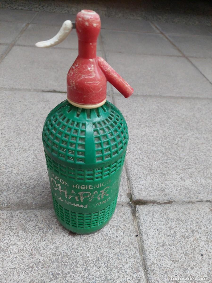 Otras botellas y bebidas antiguas de colecci&oacute;n: Sifones - Foto 7