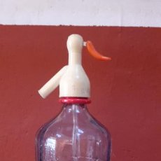 Otras Botellas y Bebidas Antiguas de colección: SIFON HIELOS DE VILLAJOYOSA. Lote 374781019