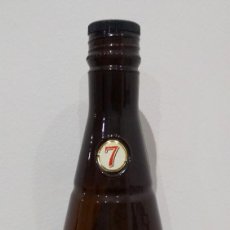 Otras Botellas y Bebidas Antiguas de colección: GRAN UCHA BOTELLA GIGANTE DE RON LEGENDARIO 7 ANOS, ELIXIR DE CUBA DESDE 1946