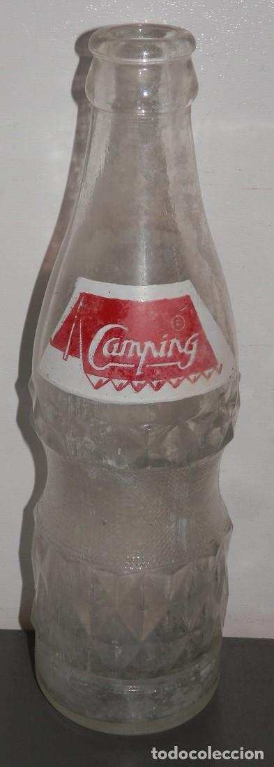 Otras botellas y bebidas antiguas de colecci&oacute;n: BOTELLA CAMPING - Foto 2