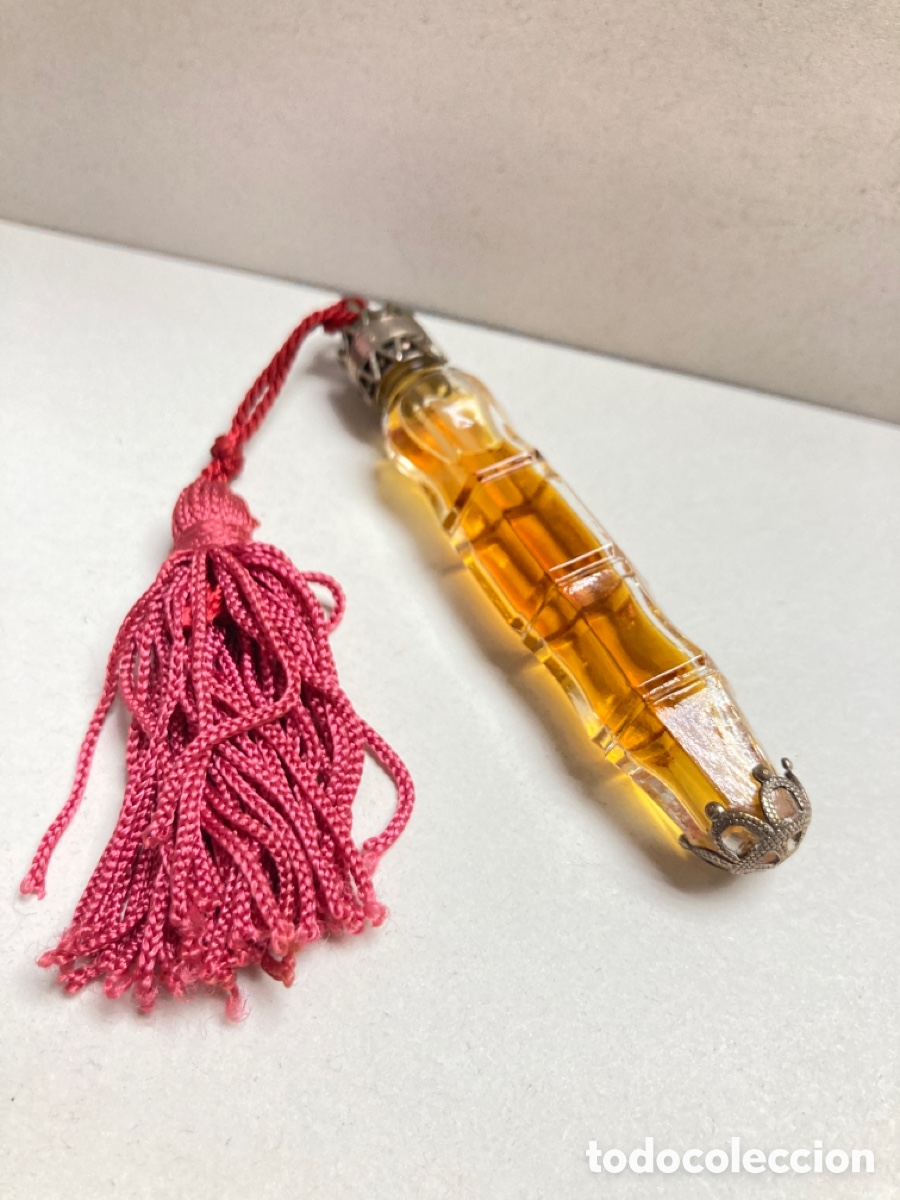 Otras botellas y bebidas antiguas de colecci&oacute;n: Botella de perfume miniatura en su caja - Foto 6