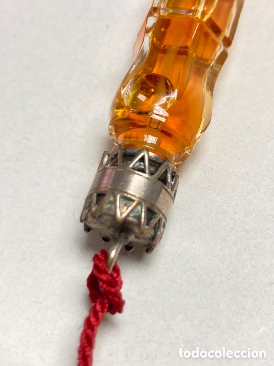 Otras botellas y bebidas antiguas de colecci&oacute;n: Botella de perfume miniatura en su caja - Foto 8