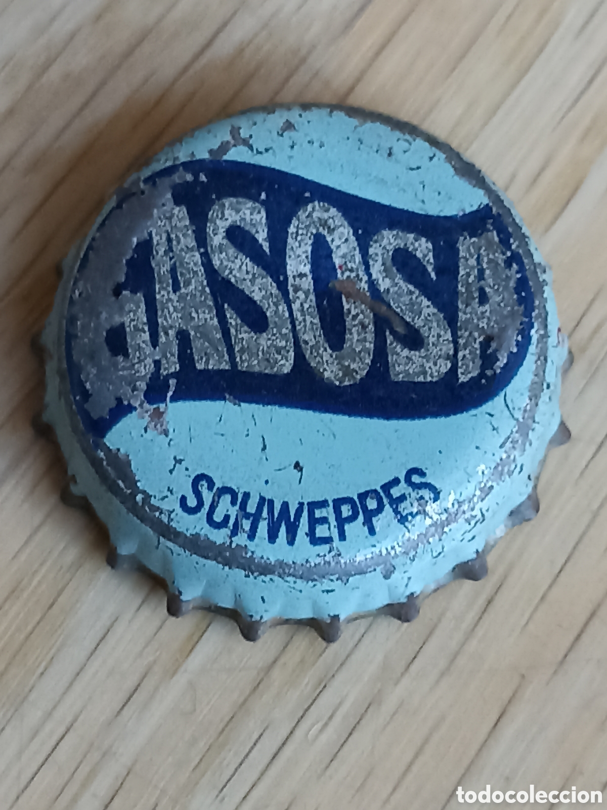 Sammeln andere Flaschen und Getr&auml;nke: Chapa tap&oacute;n corona antiguo