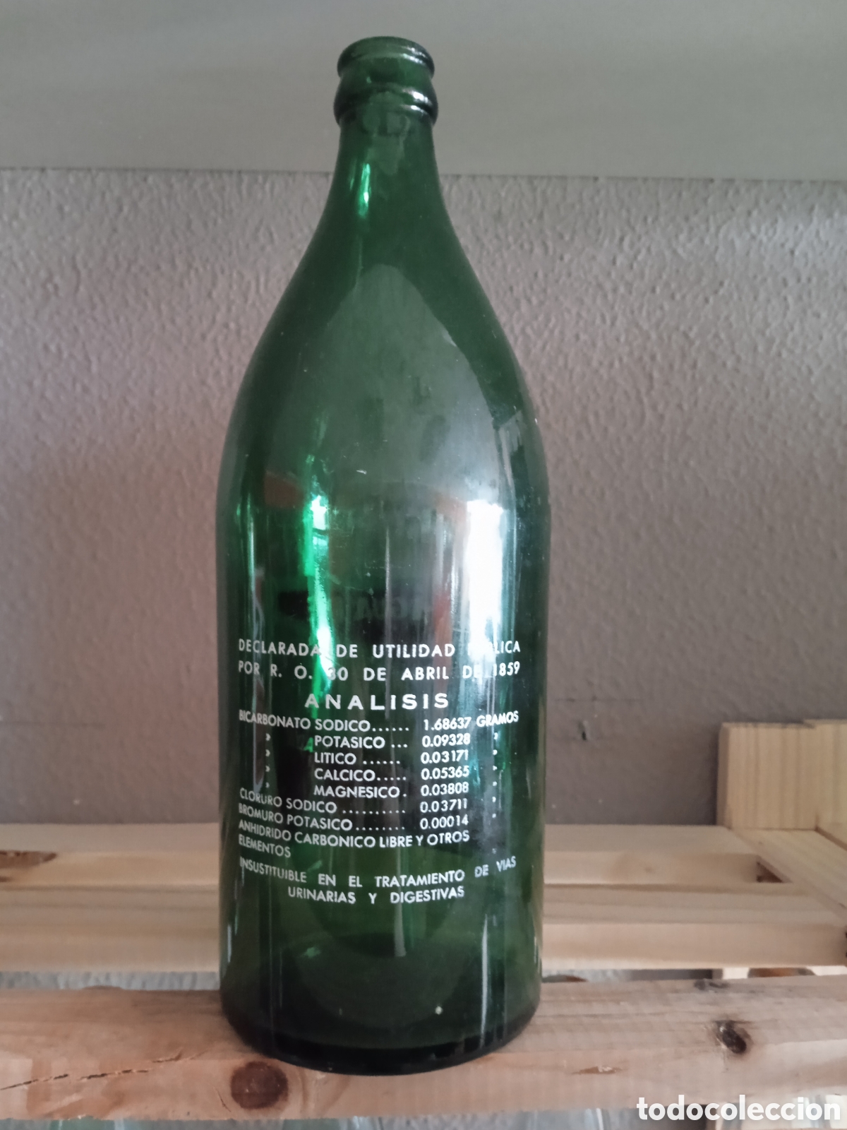 Agua mineral natural SOUSAS, botella 1,5 litros