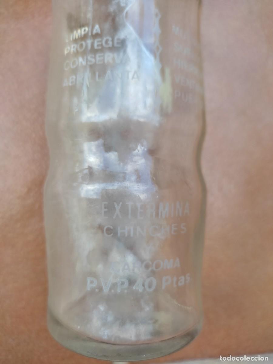 Otras botellas y bebidas antiguas de colecci&oacute;n: FRASCO MOBLYSOL - Foto 2