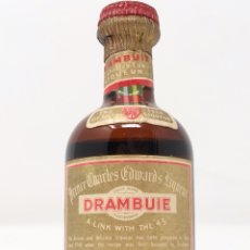 Otras Botellas y Bebidas Antiguas de colección: DRAMBUIE DE LOS AÑOS 60, 5CL, MINIATURA/BOTELLÍN LICOR DE WHISKY ESCOCÉS