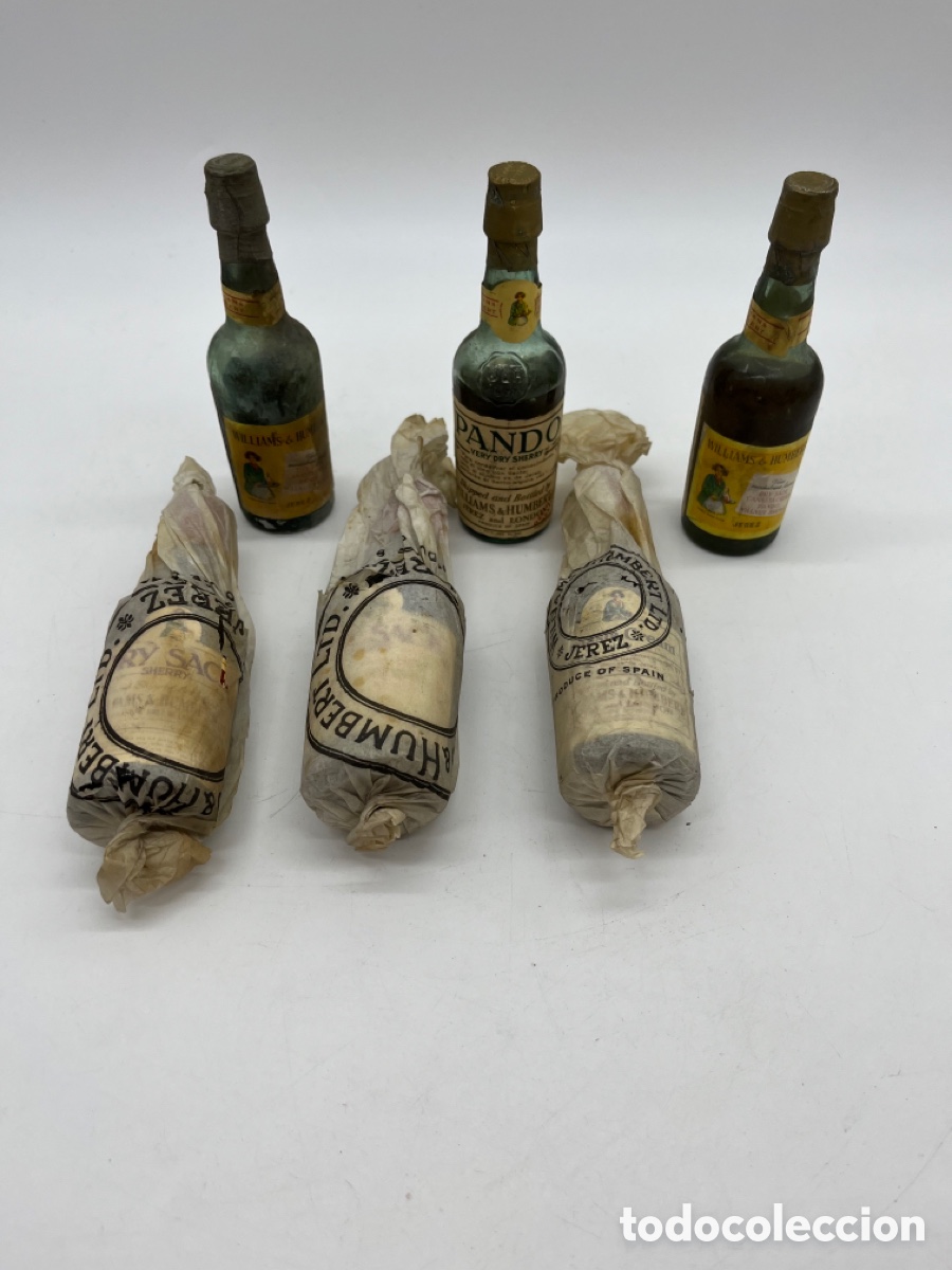 colección de mini botellas antiguas - Compra venta en todocoleccion