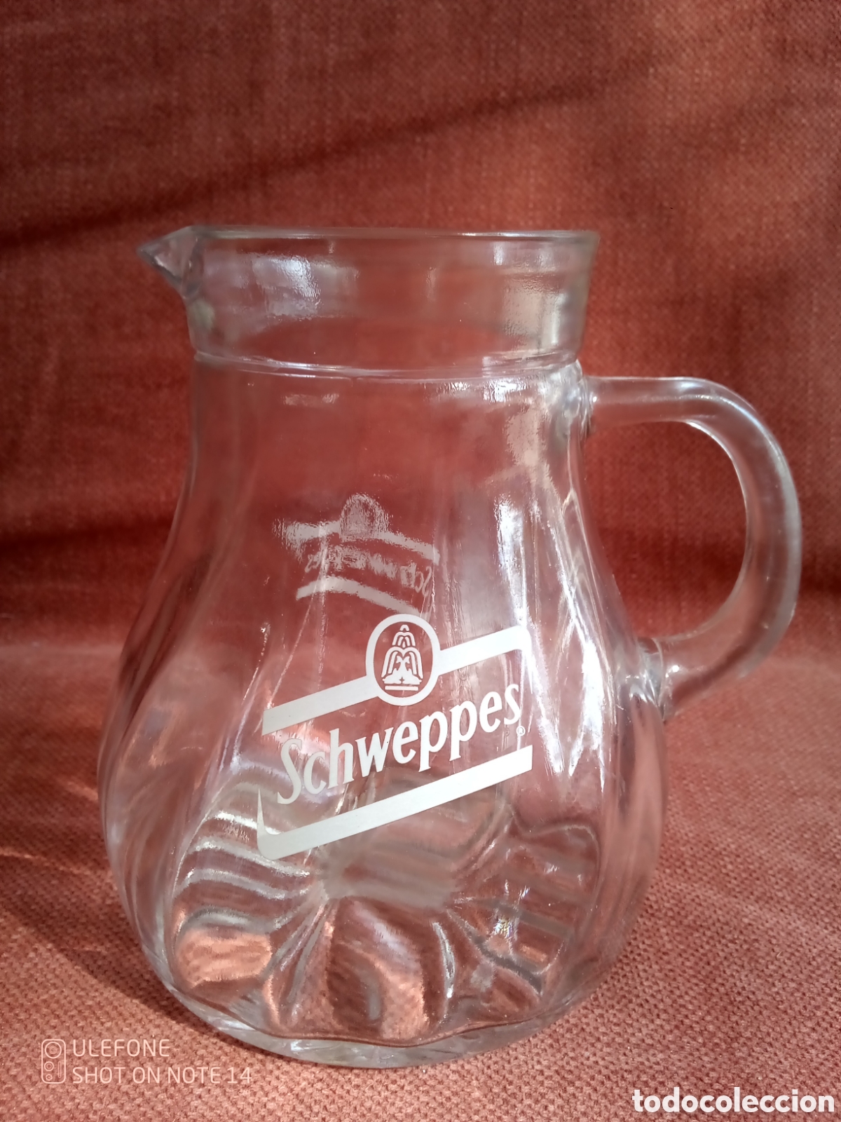 Otras botellas y bebidas antiguas de colecci&oacute;n: JARRA SCHWEPPES - Foto 1