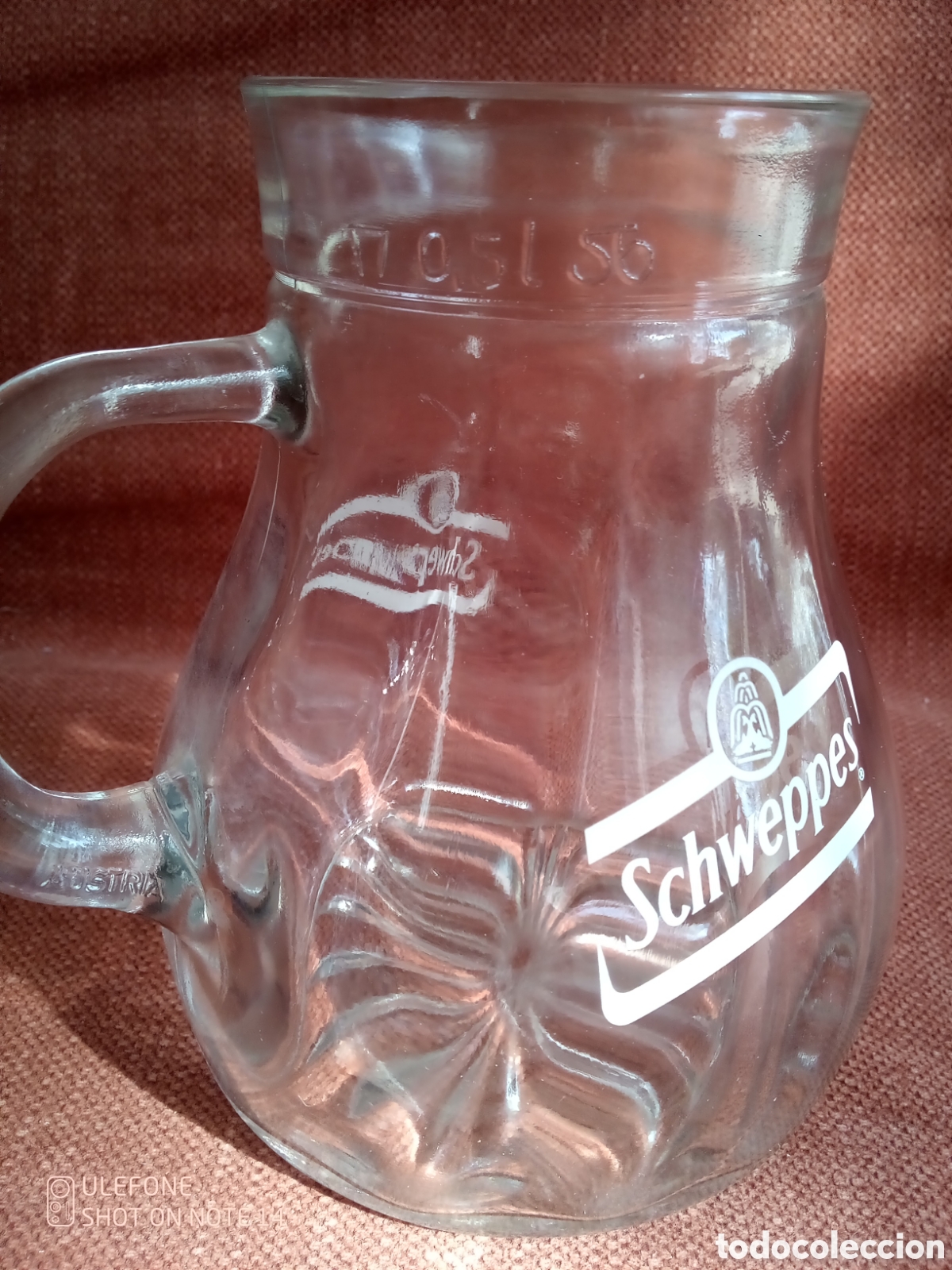 Otras botellas y bebidas antiguas de colecci&oacute;n: JARRA SCHWEPPES - Foto 3