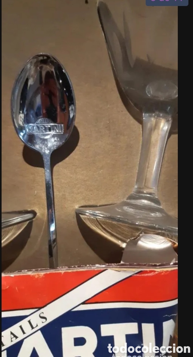 Otras botellas y bebidas antiguas de colecci&oacute;n: Estuche MARTINI - Foto 9