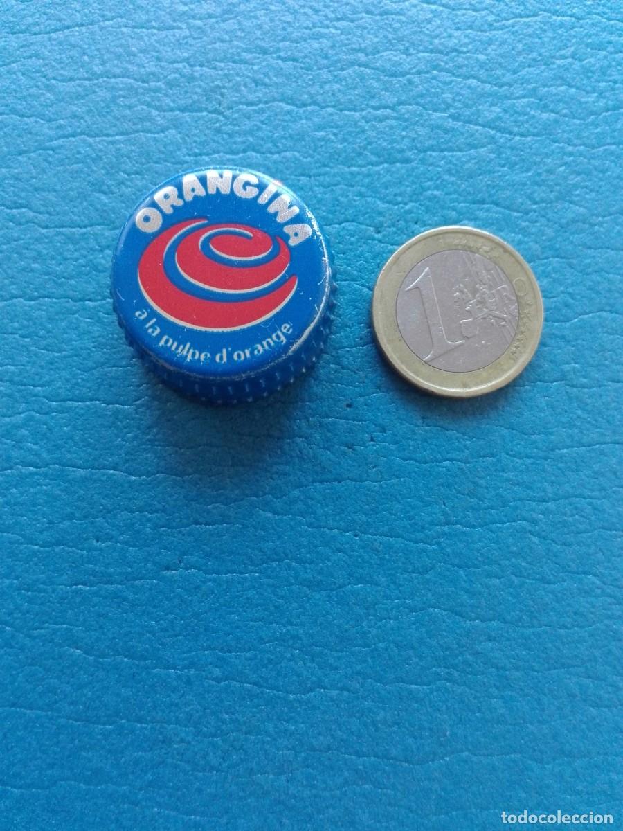 Sammeln andere Flaschen und Getr&auml;nke: ANTIGUO TAPON DE ROSCA DE ALUMINIO ORANGINA