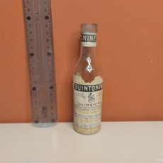 Otras Botellas y Bebidas Antiguas de colección: QUINTONINE FRASCO VIDRIO CRISTAL FARMACIA MEDICINA