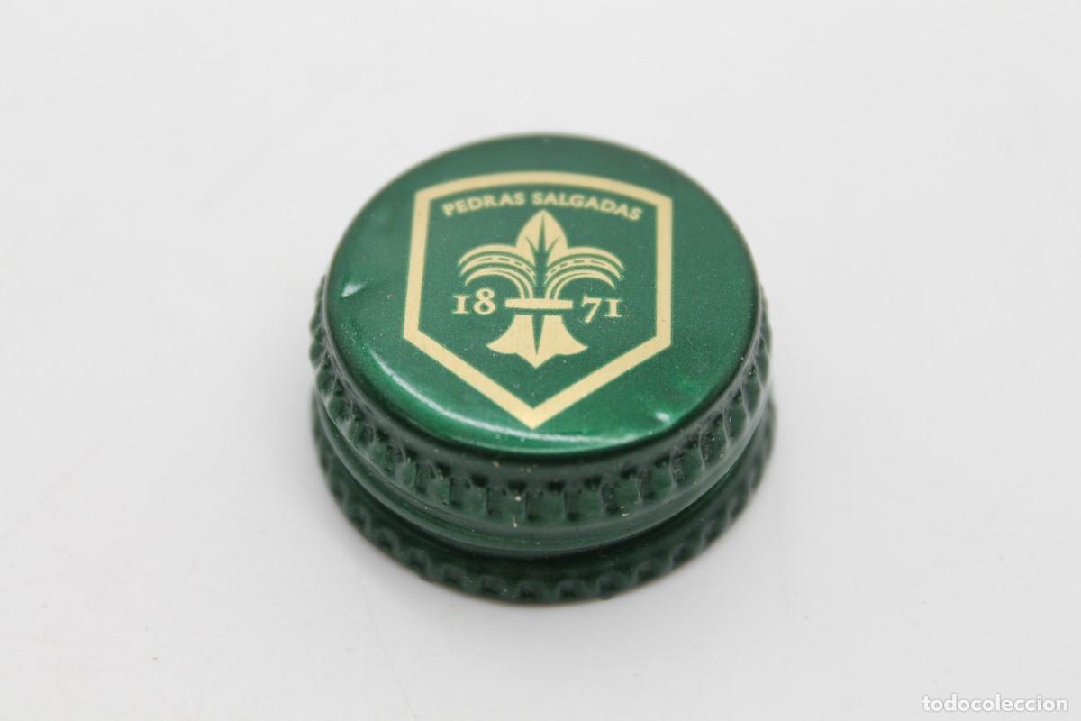Collectionnisme d'Autres Bouteilles et Boissons : tap&oacute;n rosca aluminio agua PEDRAS SALGADAS water screw cap
