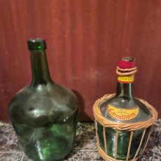 Otras Botellas y Bebidas Antiguas de colección: LOTE 2 GARRAFAS