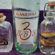 Otras Botellas y Bebidas Antiguas de colección: BOTELLAS ANTIGUAS UNA DE GASEOSA