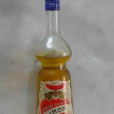 Otras Botellas y Bebidas Antiguas de colección: BOTELLA DE JARABE SELECTO DE LIMÓN-FUENTE Nº 54-FABRICAS DE JARABES ENRIQUE SANZ-1 LITRO SIN ABRIR