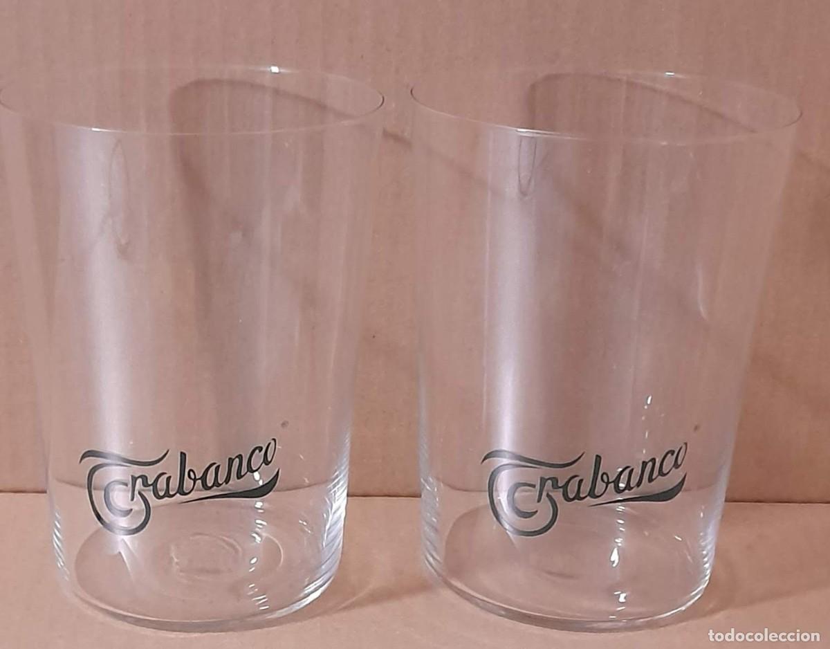 Collecting other Bottles and Drinks: Vasos sidra Trabanco