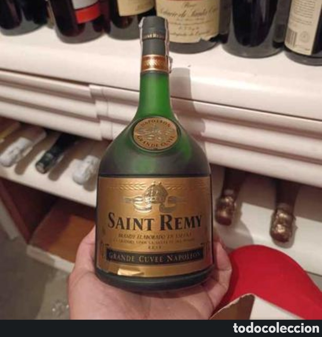 Otras botellas y bebidas antiguas de colecci&oacute;n: Botella brandy franc&eacute;s - Foto 1