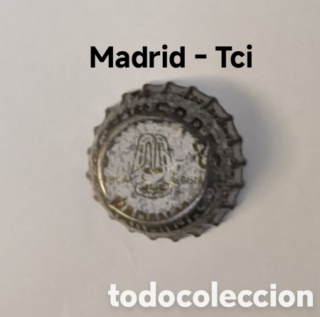 Otras Botellas y Bebidas Antiguas de colecci&oacute;n: Chapa tap&oacute;n corona de Espa&ntilde;a