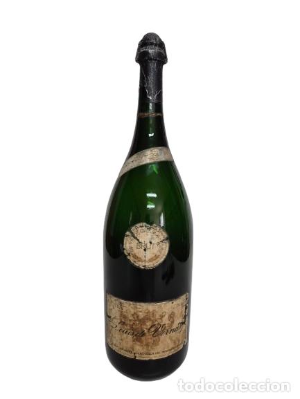 Collecting other Bottles and Drinks: Botella de Cava Louis de Vernier - Altura 61 cm - Vac&iacute;a