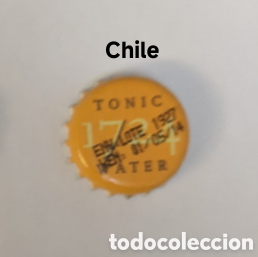 Otras Botellas y Bebidas Antiguas de colecci&oacute;n: Chapa tap&oacute;n corona de Chile