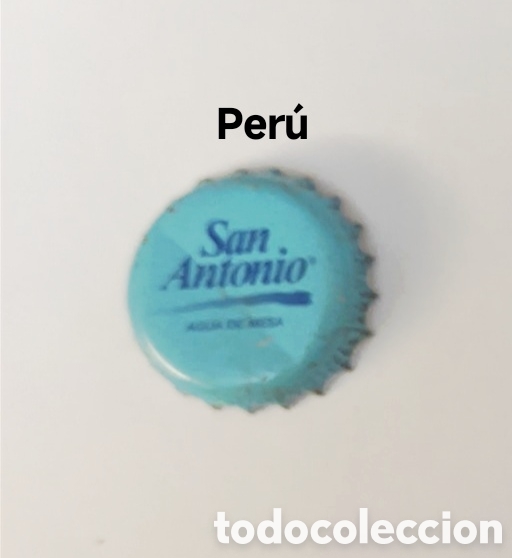 Otras Botellas y Bebidas Antiguas de colecci&oacute;n: Chapa tap&oacute;n corona de Per&uacute;
