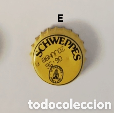 Otras Botellas y Bebidas Antiguas de colecci&oacute;n: Chapa tap&oacute;n corona de Espa&ntilde;a
