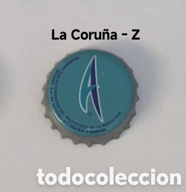 Otras Botellas y Bebidas Antiguas de colecci&oacute;n: Chapa tap&oacute;n corona de Espa&ntilde;a
