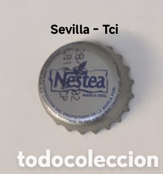 Otras Botellas y Bebidas Antiguas de colecci&oacute;n: Chapa tap&oacute;n corona de Espa&ntilde;a